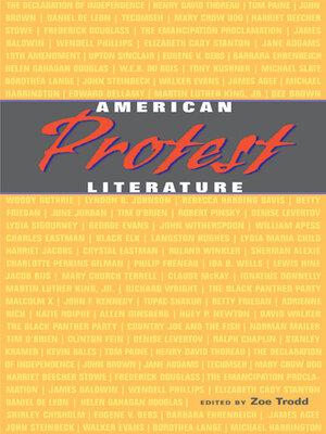 cover image of American Protest Literature